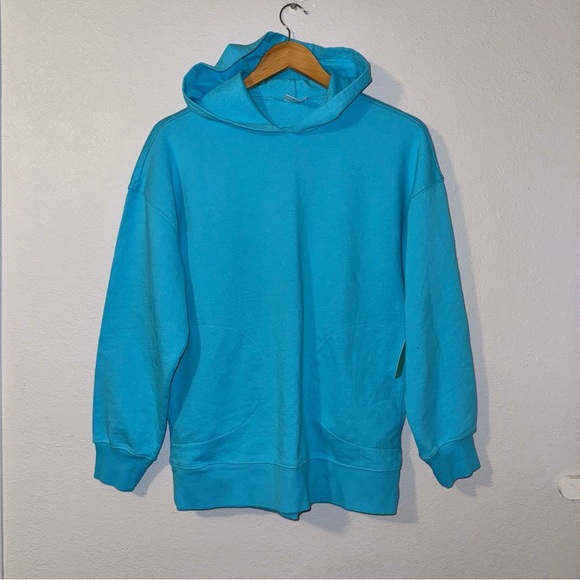 New Knit Pullover Hoodie, ABOUND, Small, River Blue - Picture 5 of 11